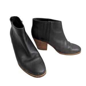 rachel comey mars leather ankle boots natural heel